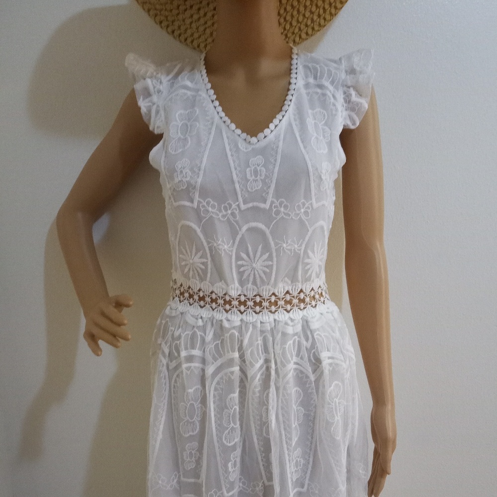 9/5 HP✨Sale 🌟🌟😊S, XL Boho Dress 5 Star Rated - Picture 5 of 8